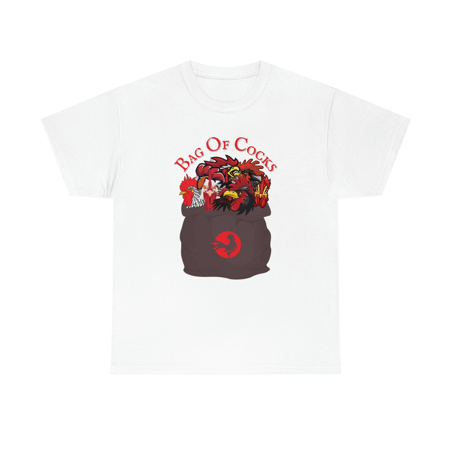 Bag Of Cocks Unisex Heavy Cotton Tee