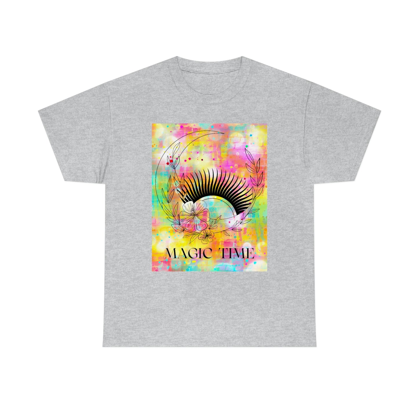 Magic Time Moon Goddess Unisex Heavy Cotton Tee