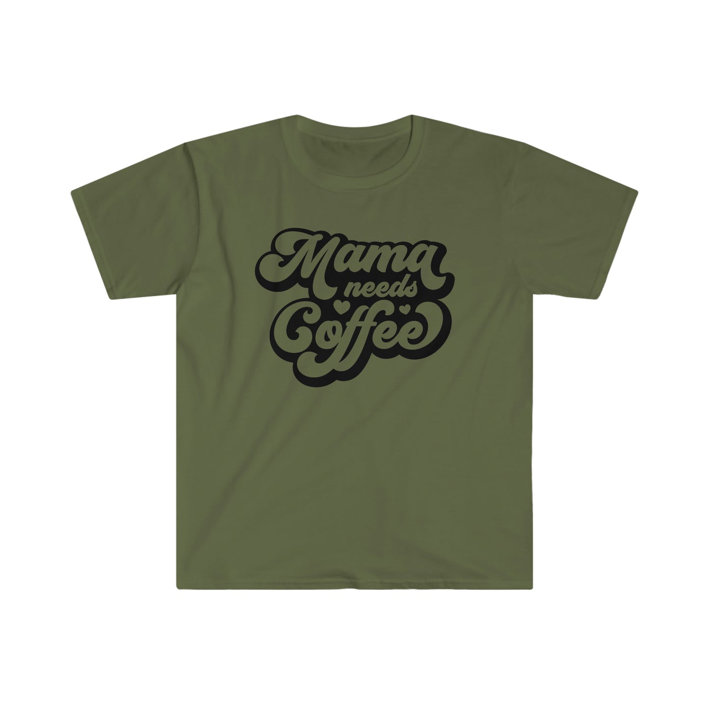 Momma needs Coffee Unisex Softstyle T-Shirt