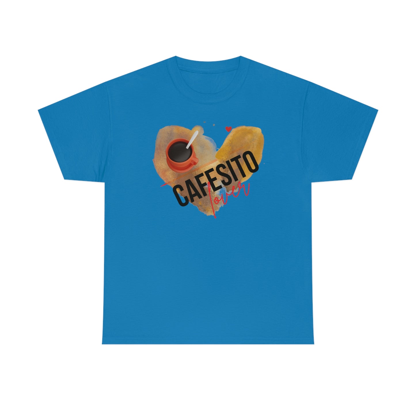 Cafesito Lover latina lingo Unisex Heavy Cotton Tee
