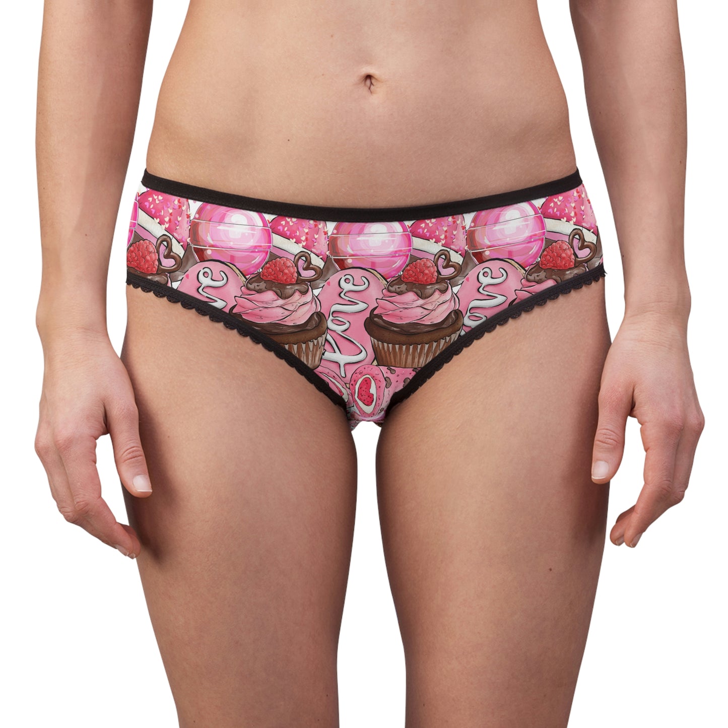 Lick it, kiss it, eat it dessert Valentine Women's Briefs