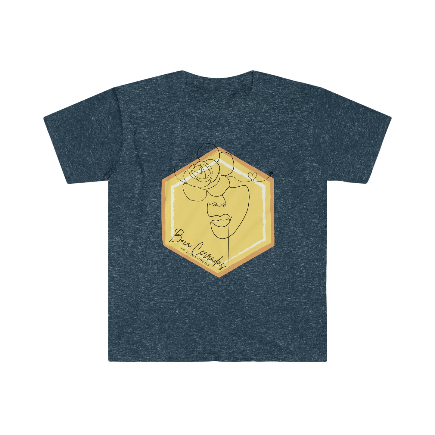 Closed Mouths Latina Lingo Unisex Softstyle T-Shirt
