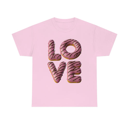 Love a Doughnut Unisex Heavy Cotton Tee