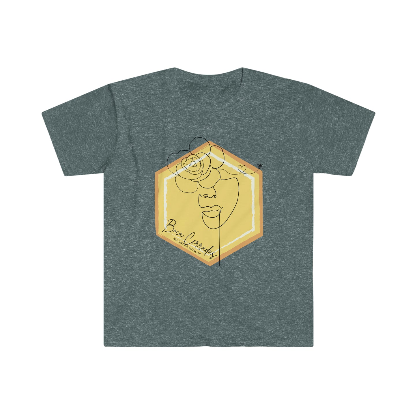 Closed Mouths Latina Lingo Unisex Softstyle T-Shirt