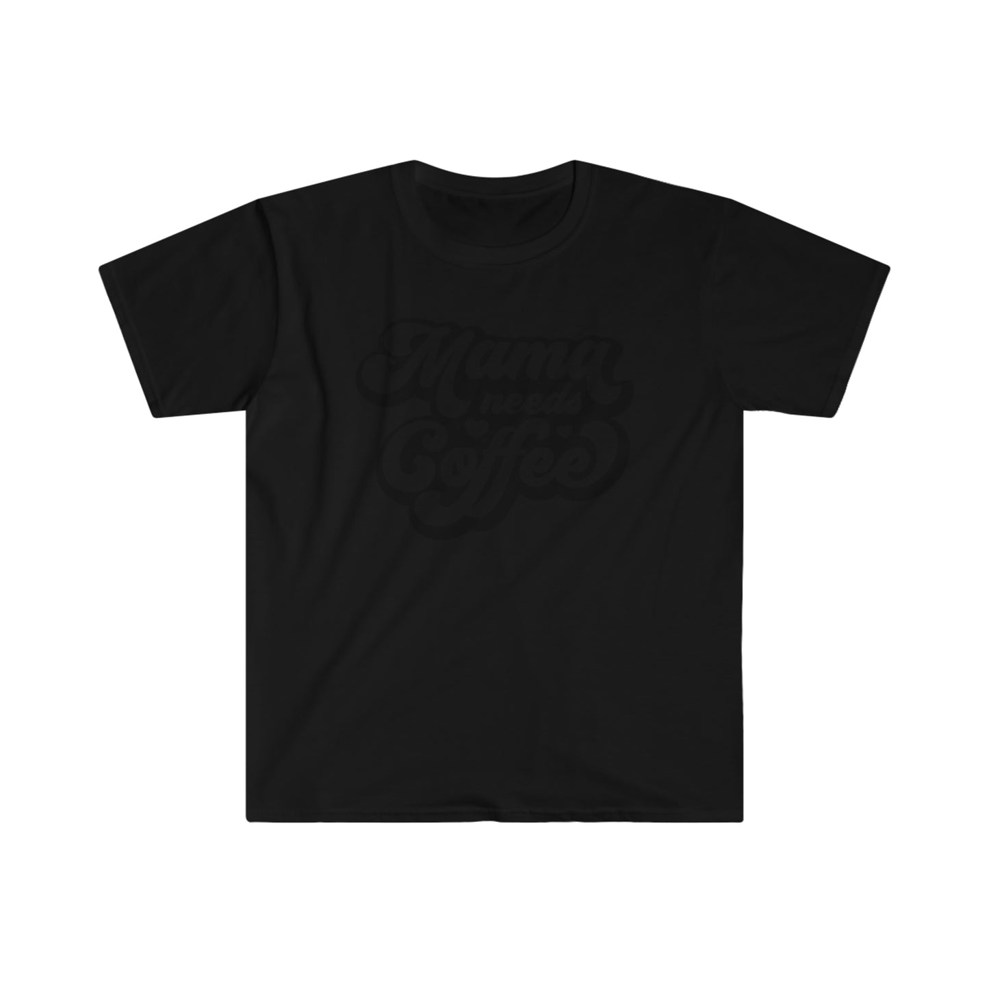 Momma needs Coffee Unisex Softstyle T-Shirt