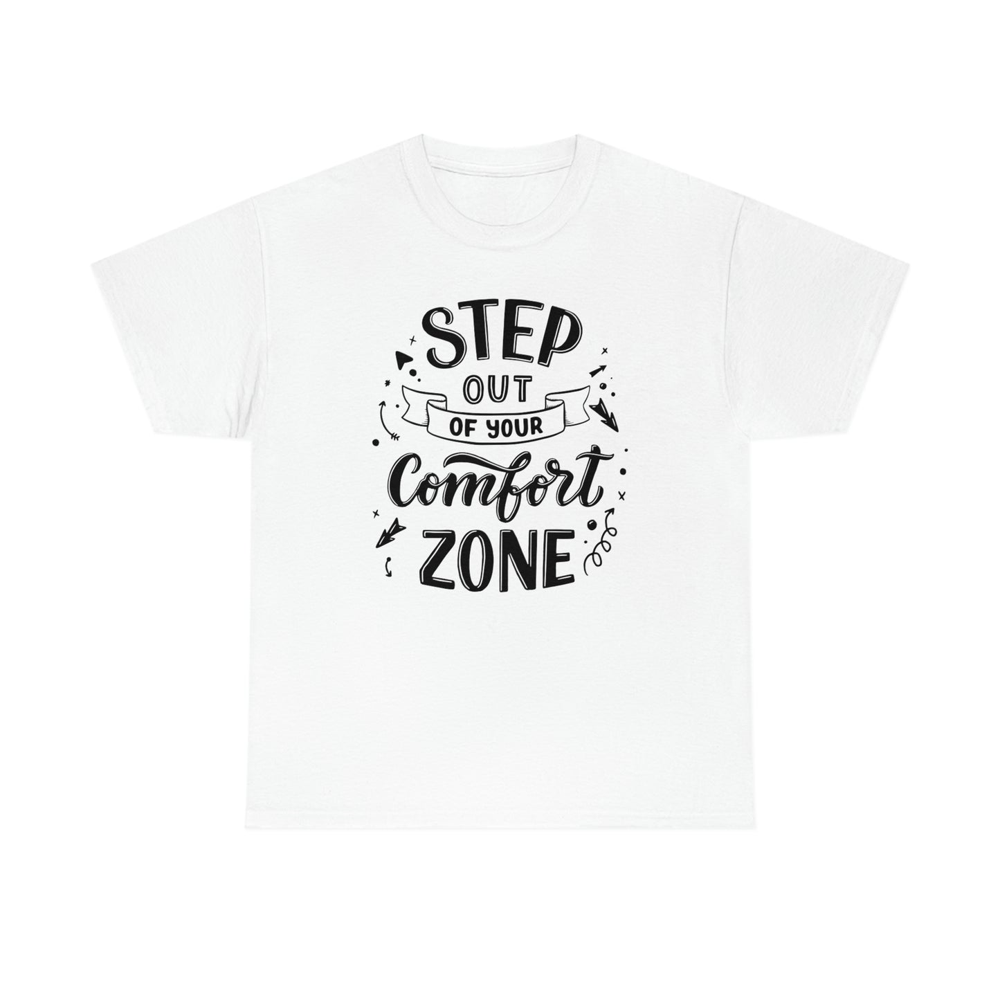 Step out of your Comfort Zone Self Love Unisex Heavy Cotton Tee
