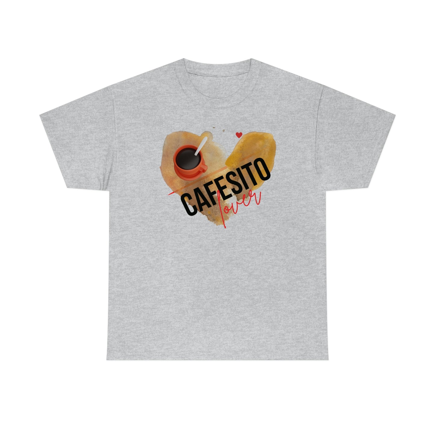 Cafesito Lover latina lingo Unisex Heavy Cotton Tee