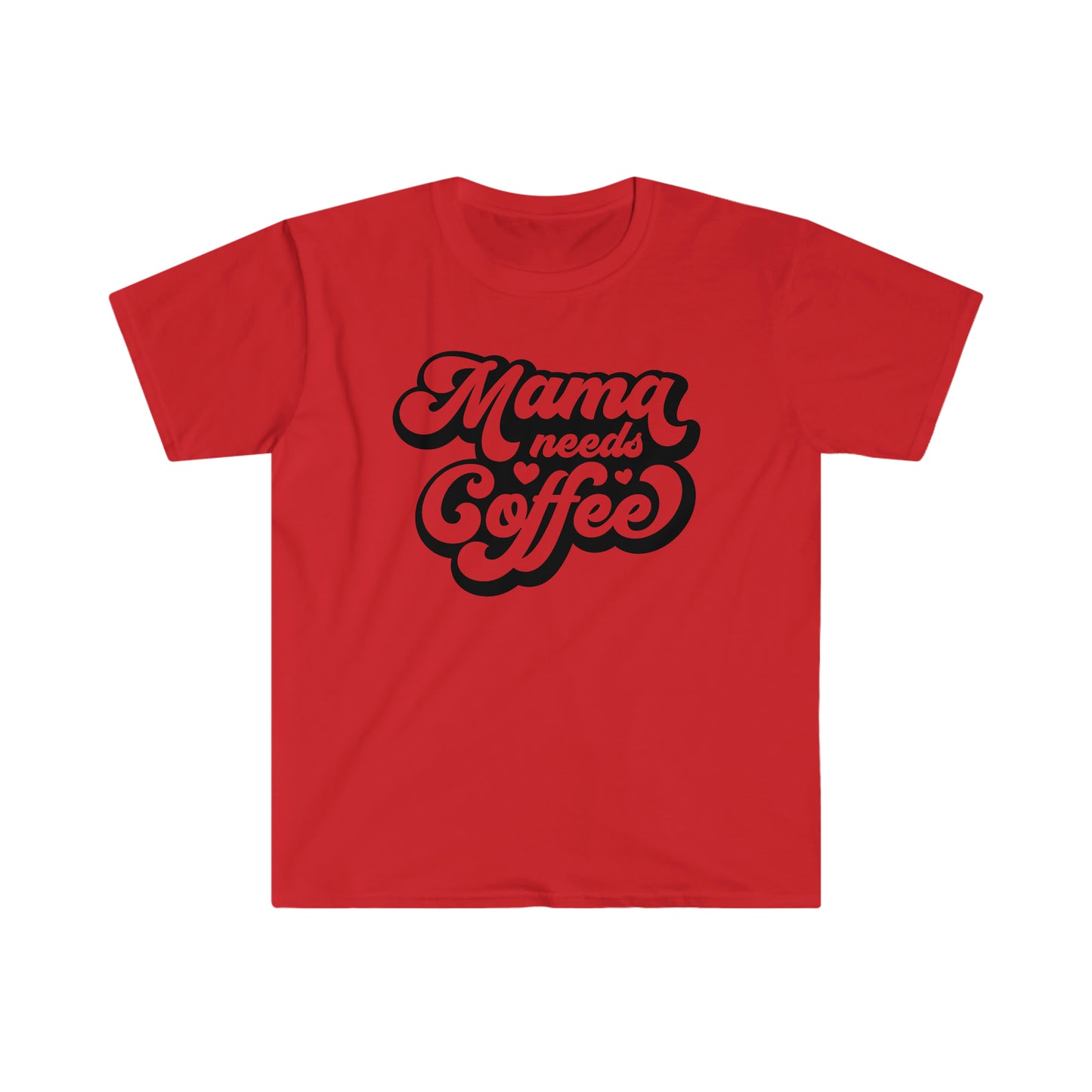 Momma needs Coffee Unisex Softstyle T-Shirt