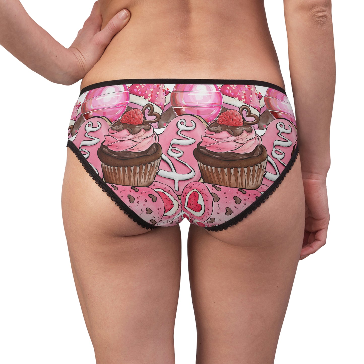 Lick it, kiss it, eat it dessert Valentine Women's Briefs