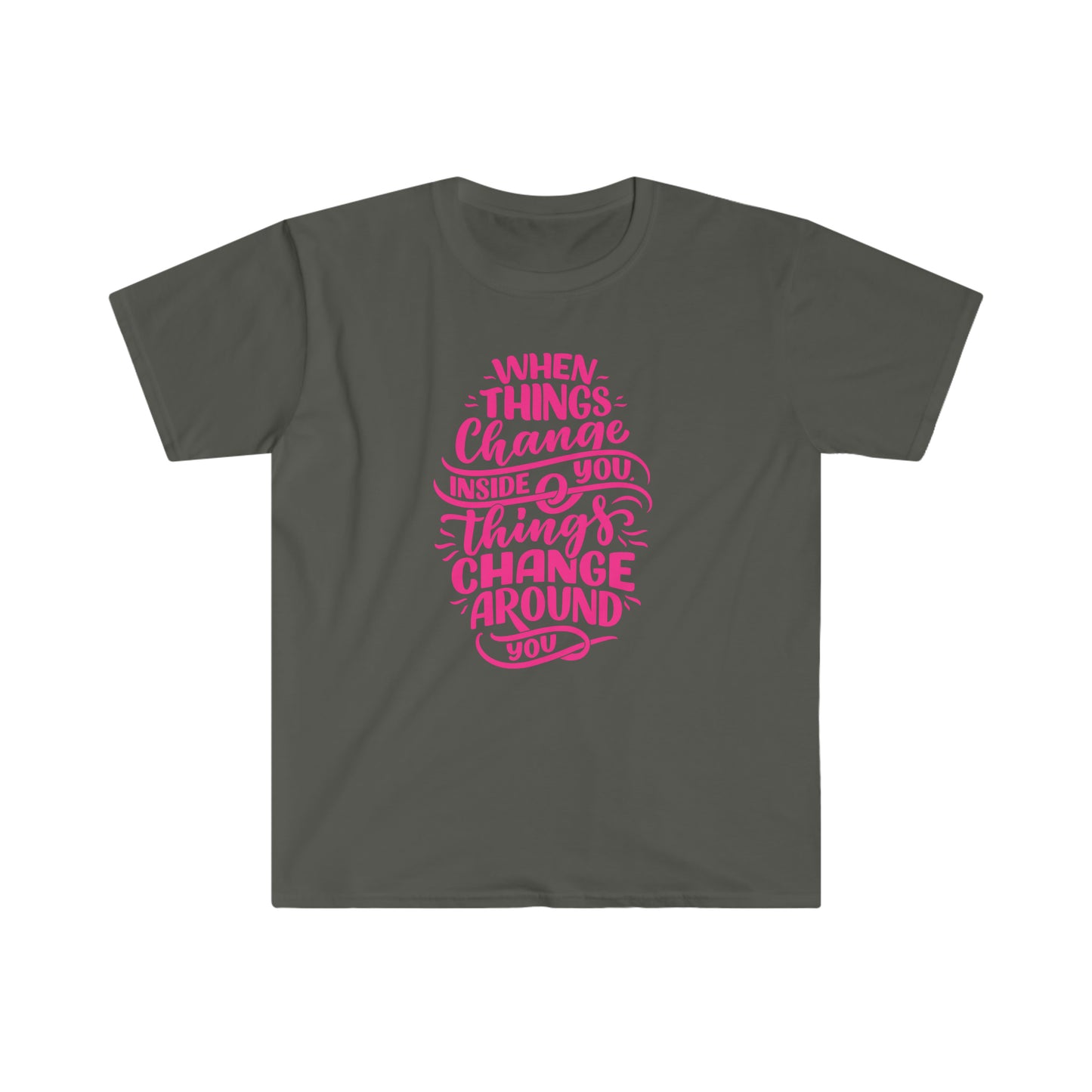 Change for Self Love Unisex Softstyle T-Shirt
