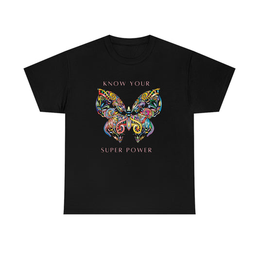 Butterfly Powers Unisex Heavy Cotton Tee