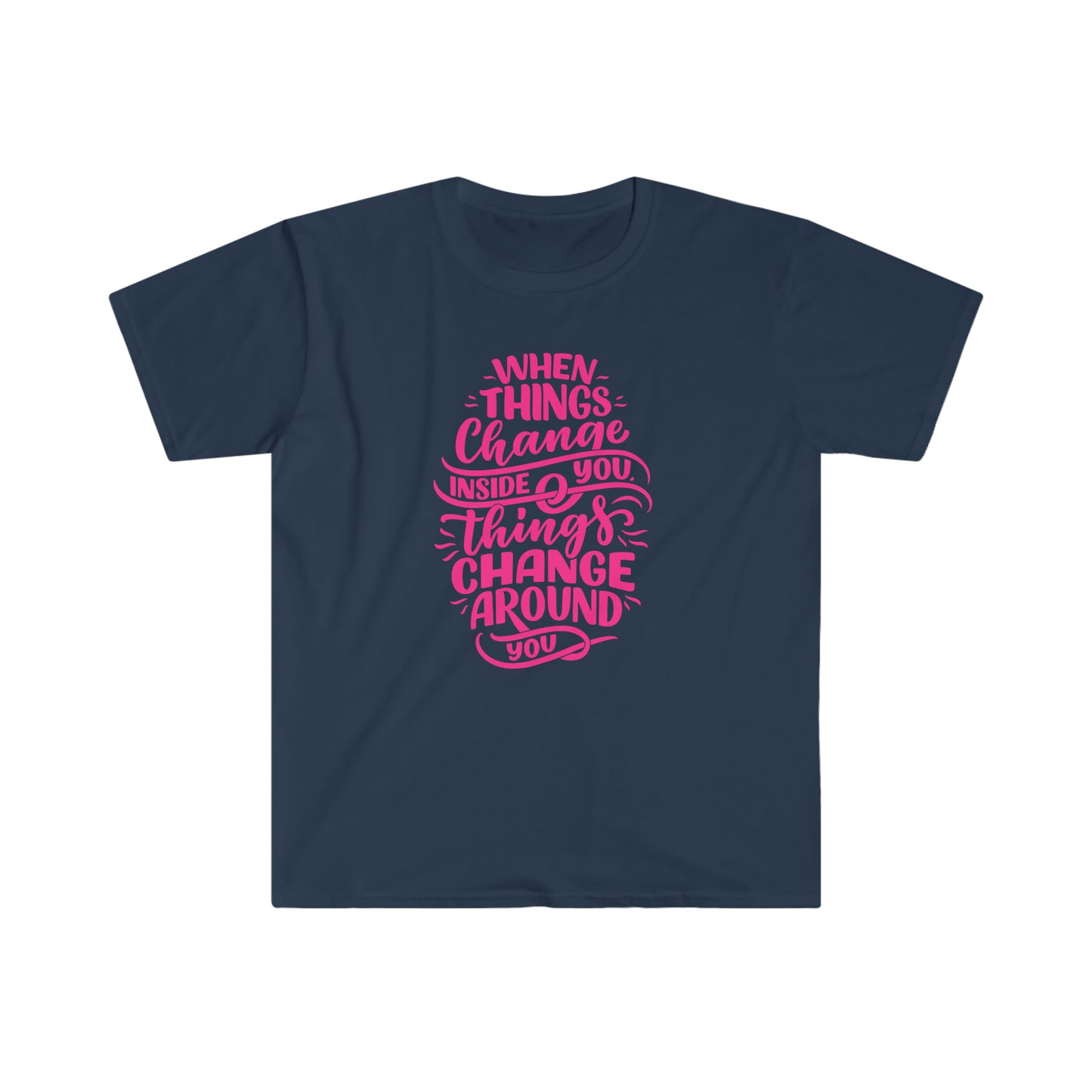 Change for Self Love Unisex Softstyle T-Shirt