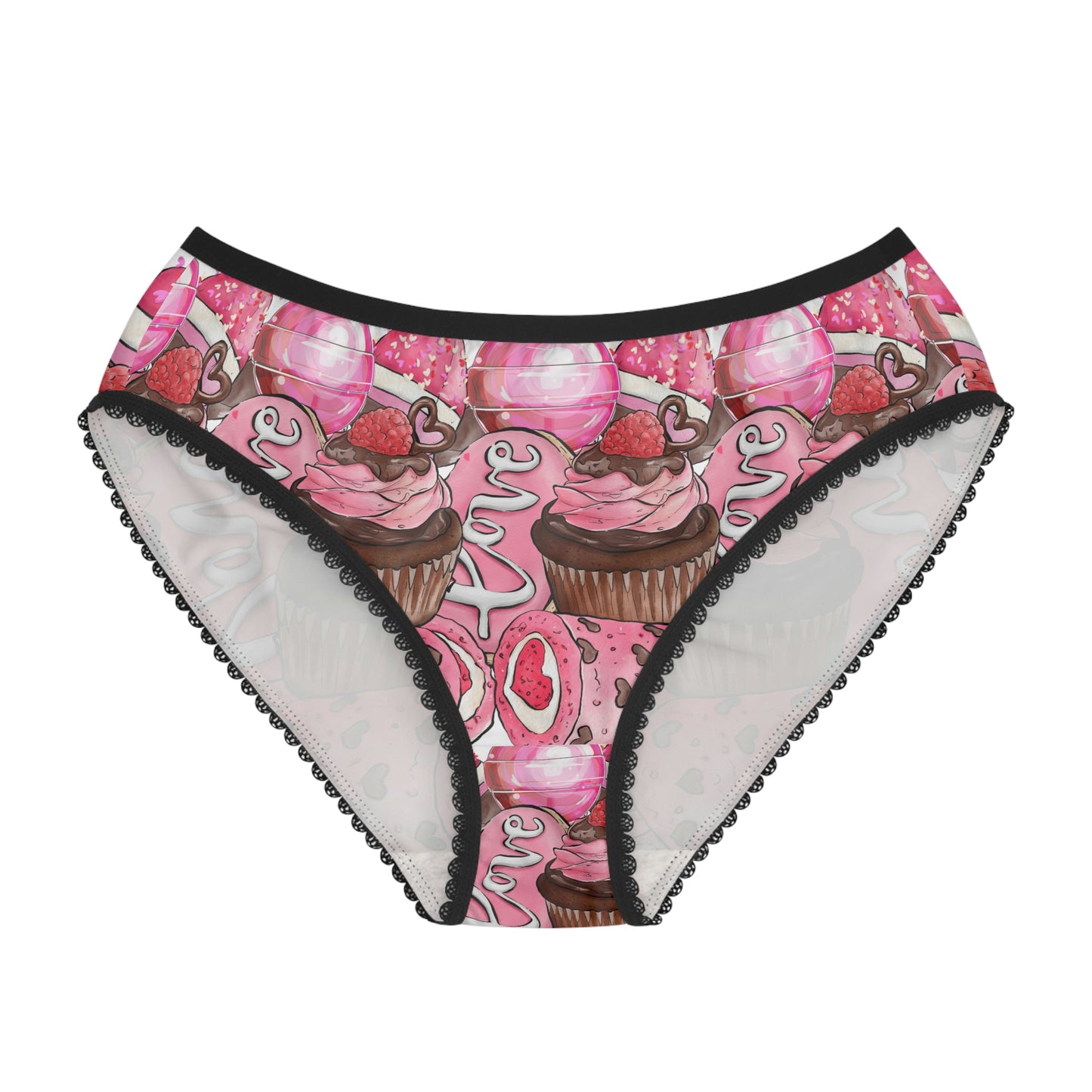 Lick it, kiss it, eat it dessert Valentine Women's Briefs
