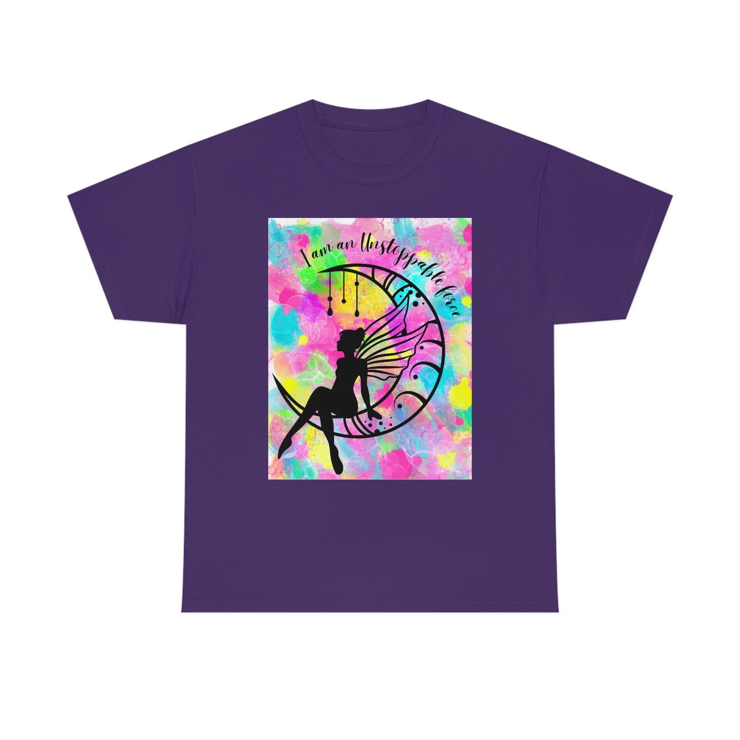 Unstoppable Moon Goddess Unisex Heavy Cotton Tee