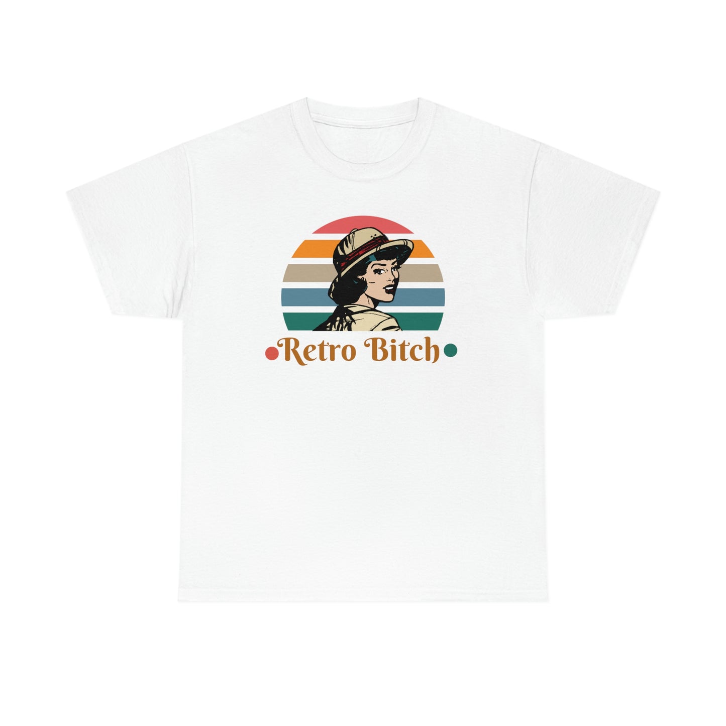 Retro 80’s Biatch Unisex Heavy Cotton Tee
