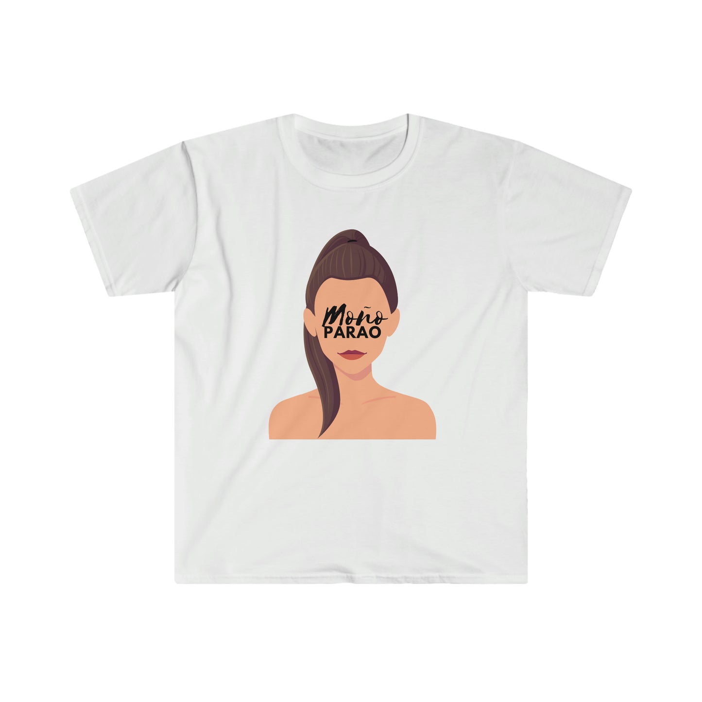 Moño Parao Latina Lingo Unisex Softstyle T-Shirt