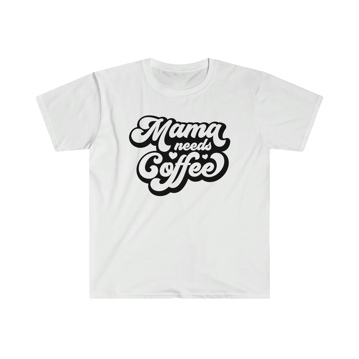 Momma needs Coffee Unisex Softstyle T-Shirt