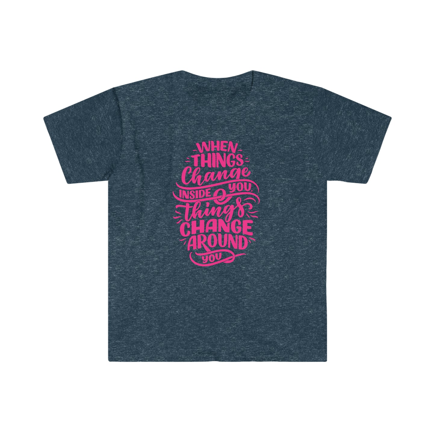 Change for Self Love Unisex Softstyle T-Shirt
