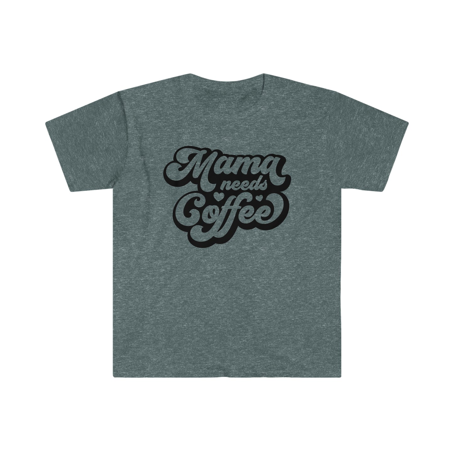 Momma needs Coffee Unisex Softstyle T-Shirt