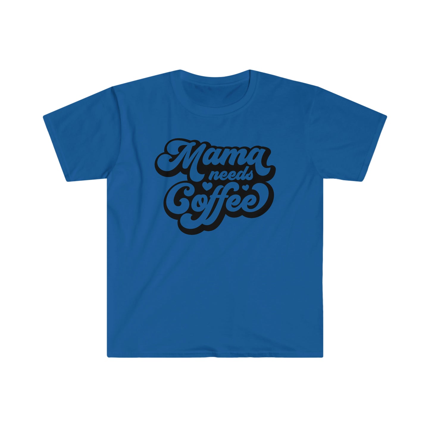 Momma needs Coffee Unisex Softstyle T-Shirt