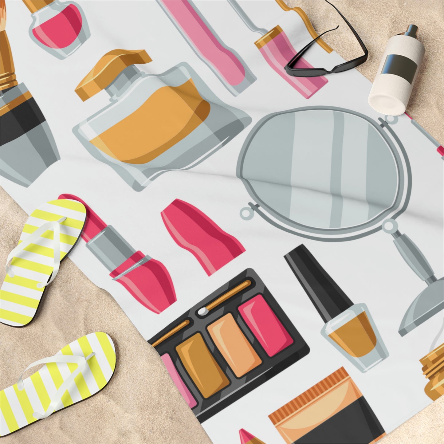 Make up Beauty Standard Beach Towel, 30x60
