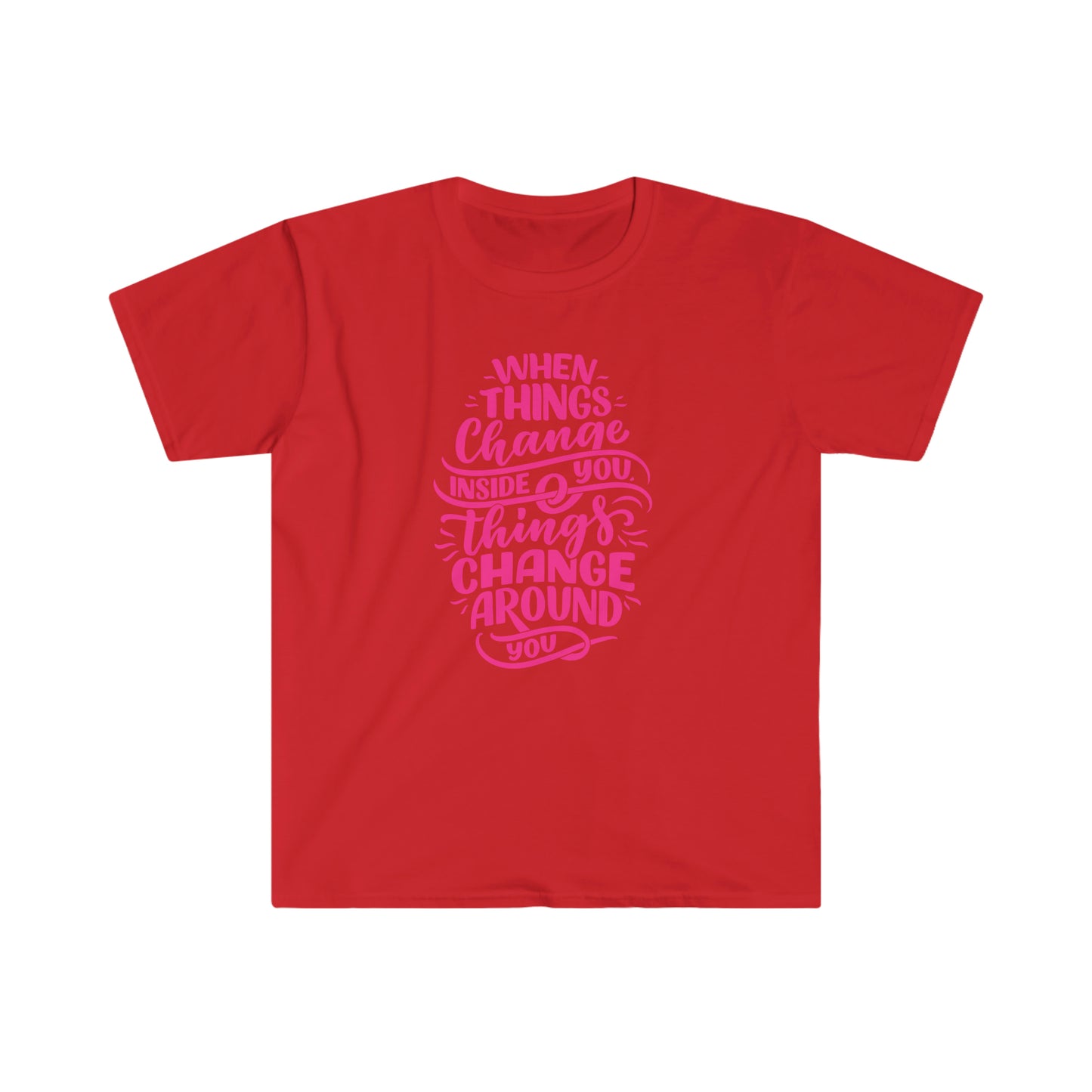 Change for Self Love Unisex Softstyle T-Shirt