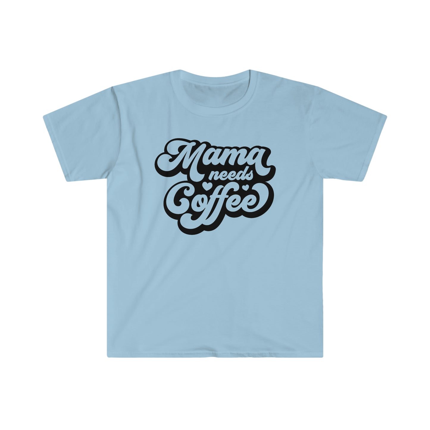 Momma needs Coffee Unisex Softstyle T-Shirt