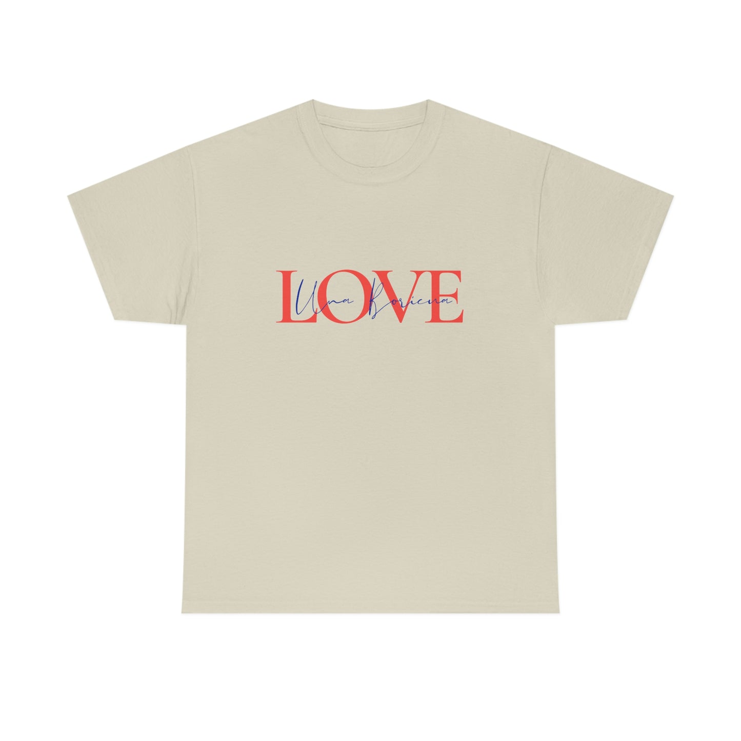Love a Boricua Latina Lingo Unisex Heavy Cotton Tee