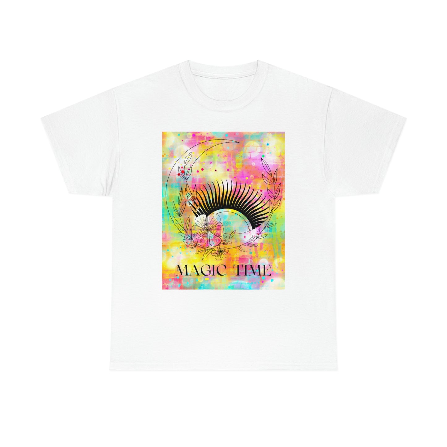 Magic Time Moon Goddess Unisex Heavy Cotton Tee