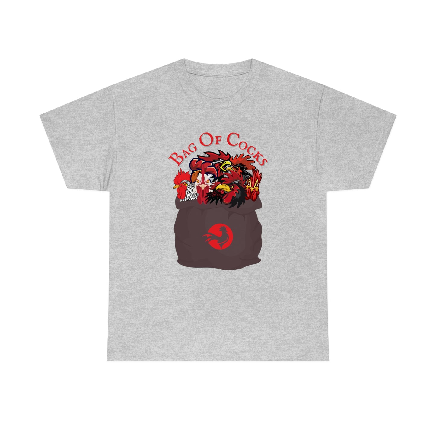 Bag Of Cocks Unisex Heavy Cotton Tee