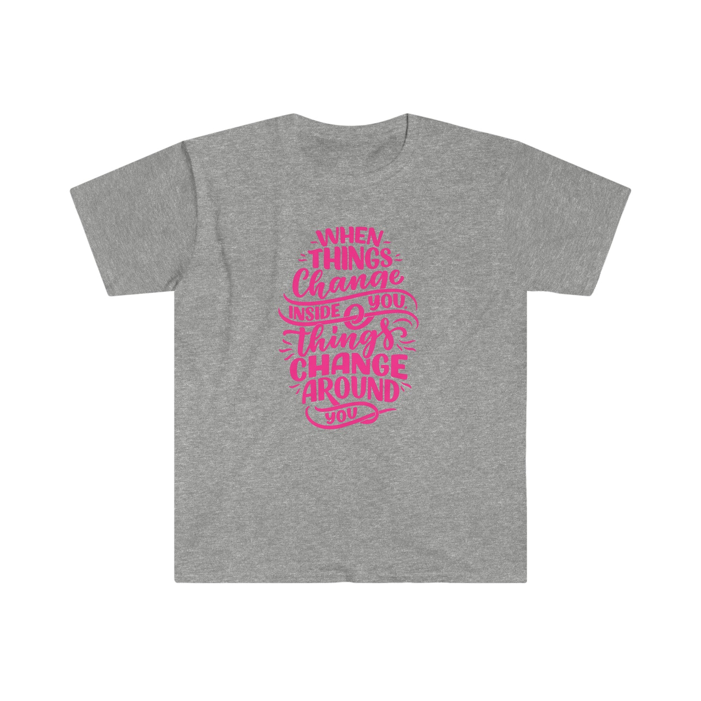 Change for Self Love Unisex Softstyle T-Shirt