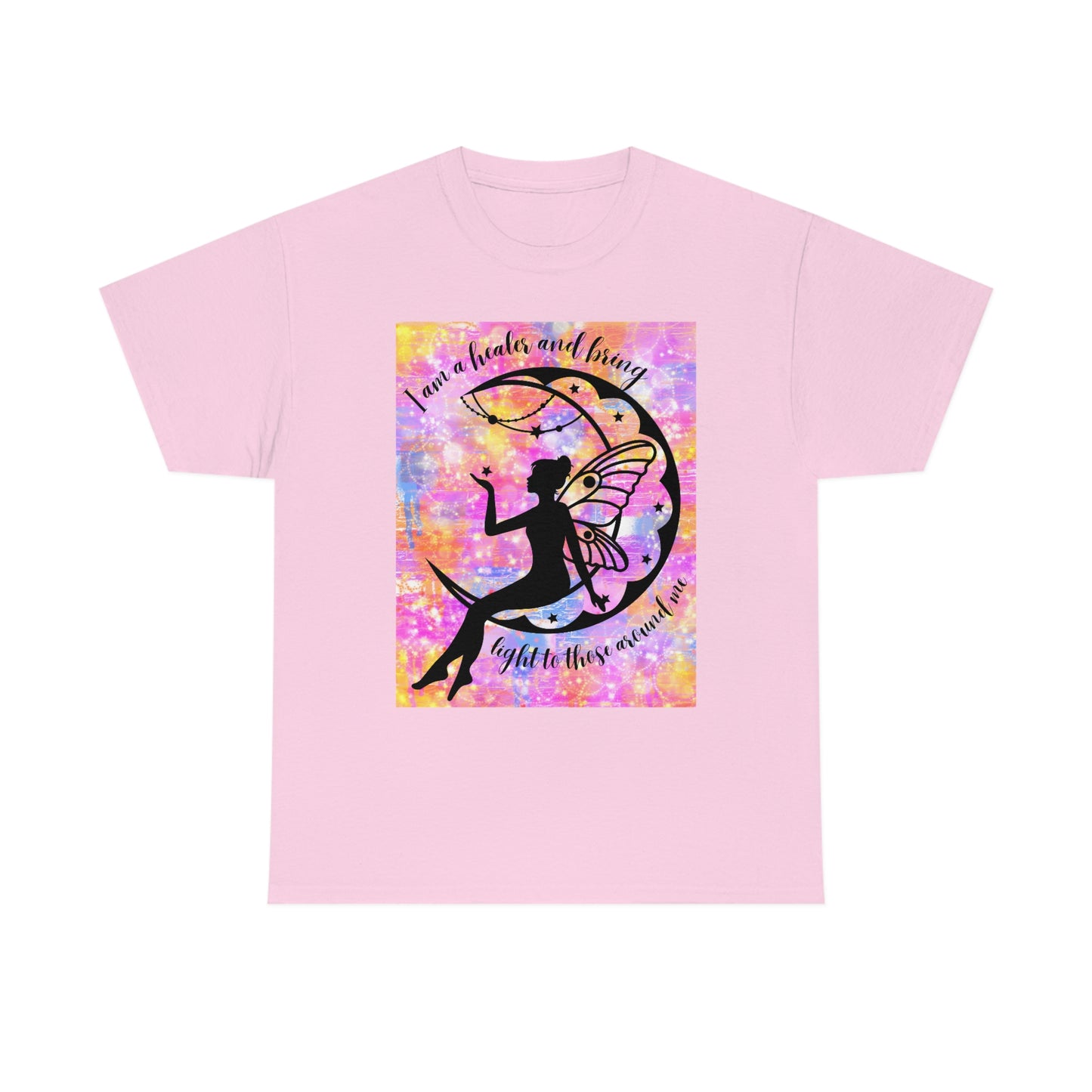 Healing Moon Goddess Unisex Heavy Cotton Tee