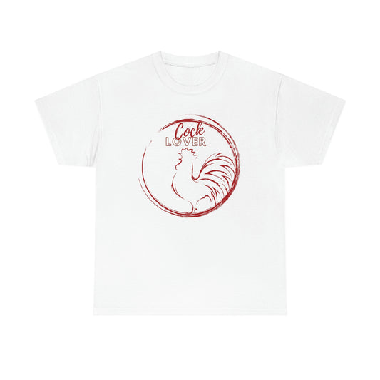 Rooster Cock Lover Unisex Heavy Cotton Tee