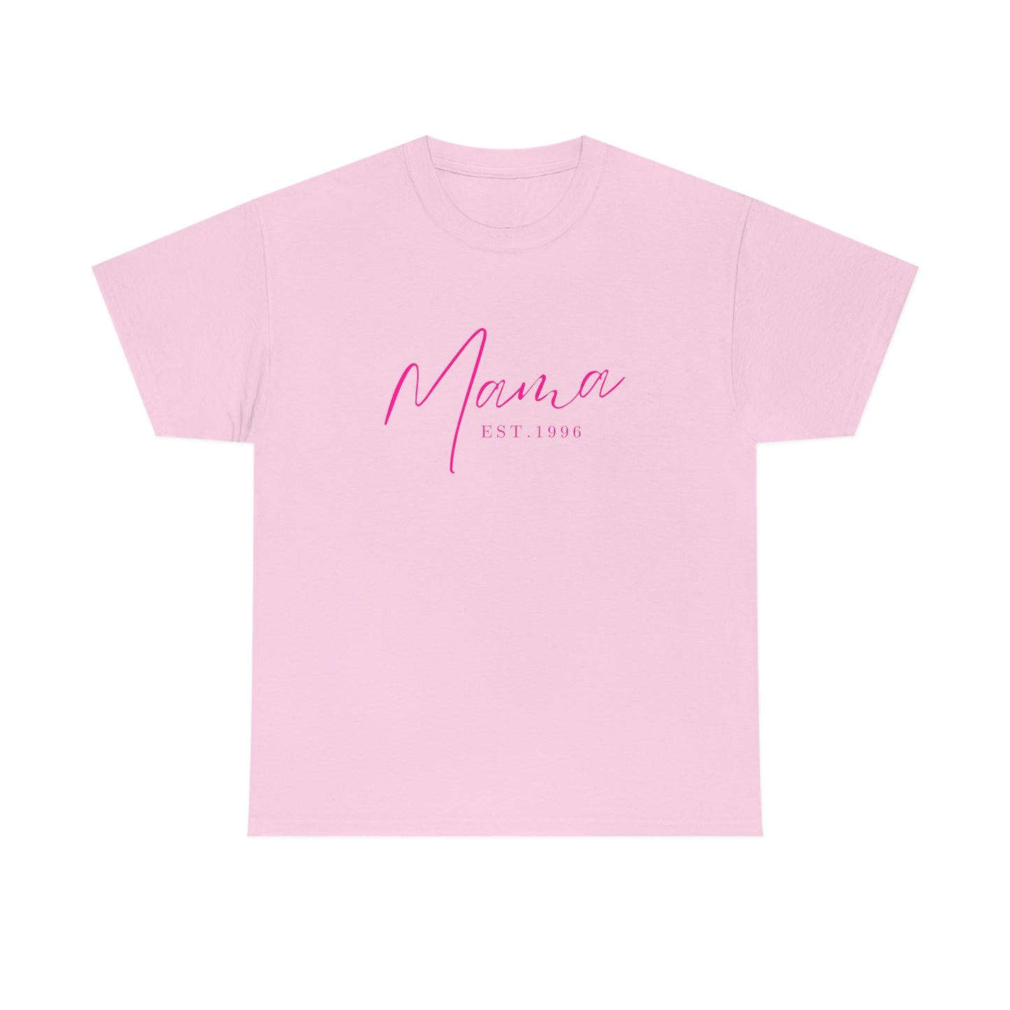 CUSTOMIZABLE - Mama Est 1996 Unisex Heavy Cotton Tee