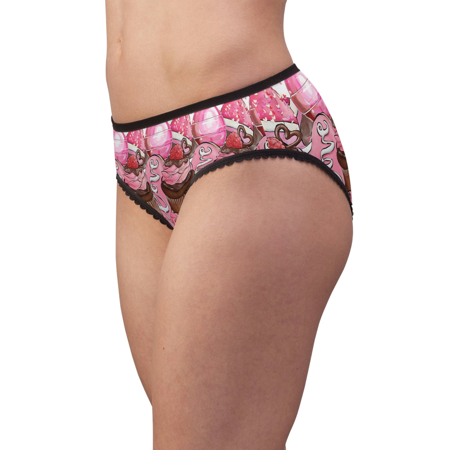 Lick it, kiss it, eat it dessert Valentine Women's Briefs