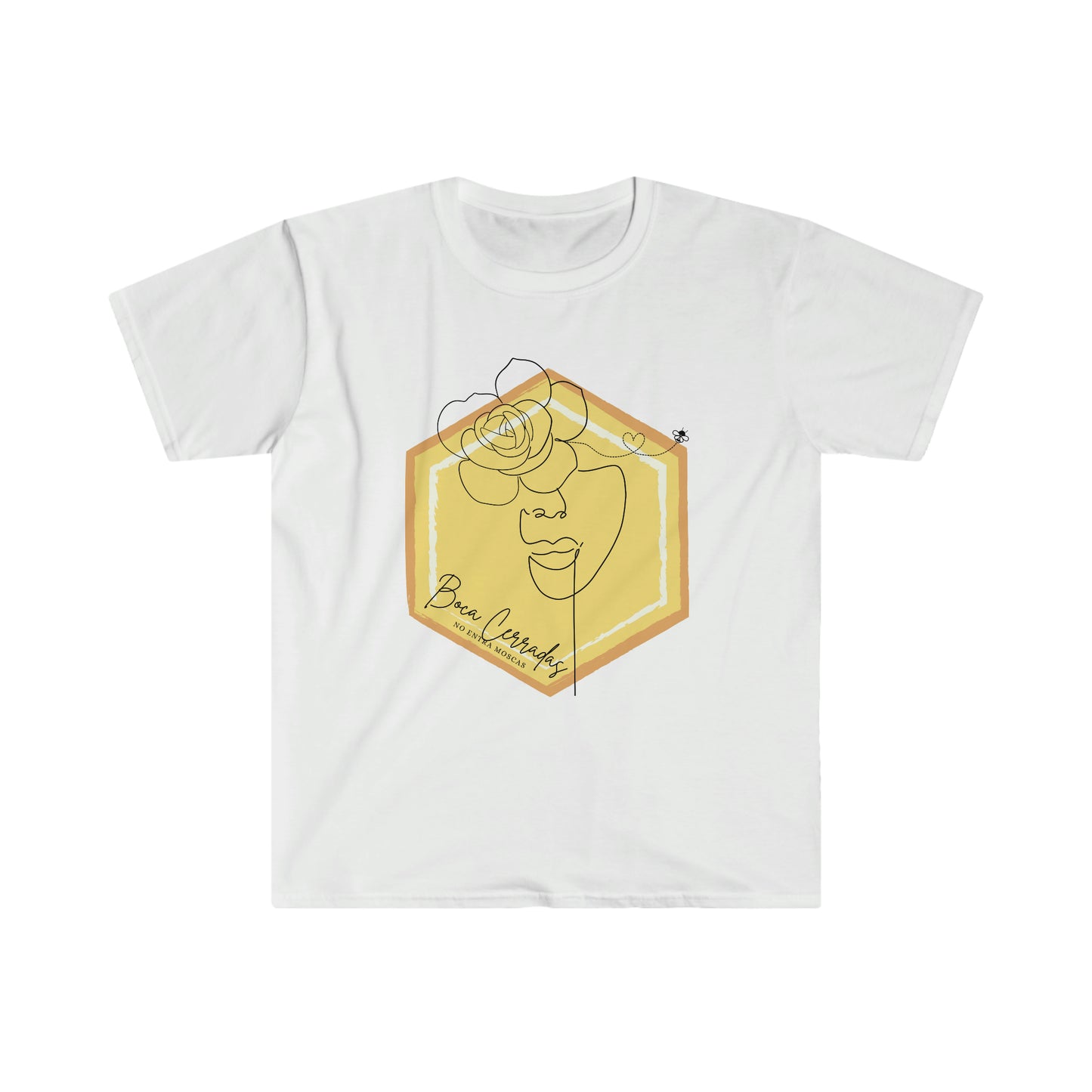 Closed Mouths Latina Lingo Unisex Softstyle T-Shirt