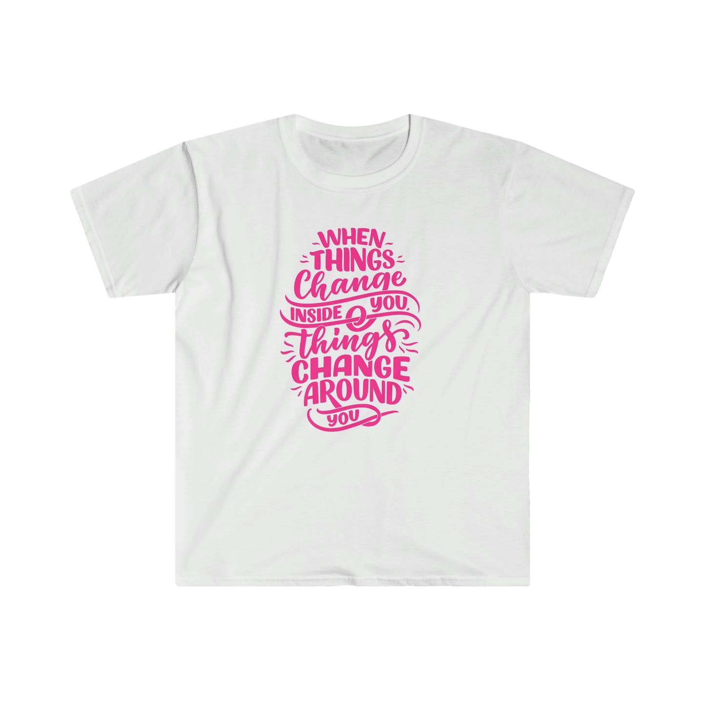 Change for Self Love Unisex Softstyle T-Shirt