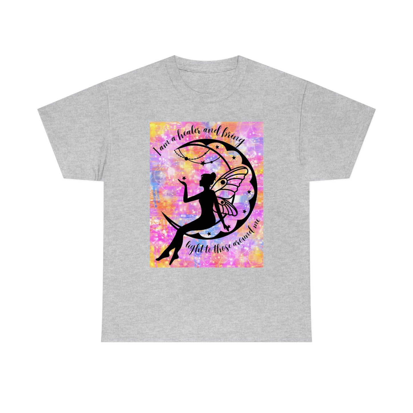 Healing Moon Goddess Unisex Heavy Cotton Tee