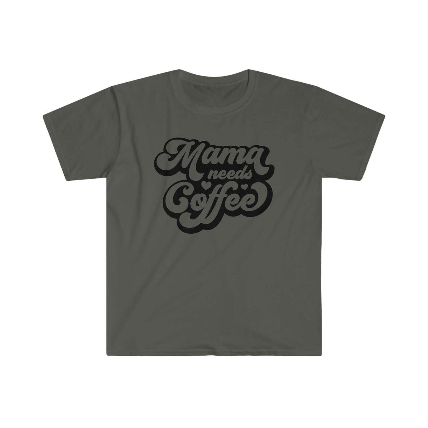 Momma needs Coffee Unisex Softstyle T-Shirt