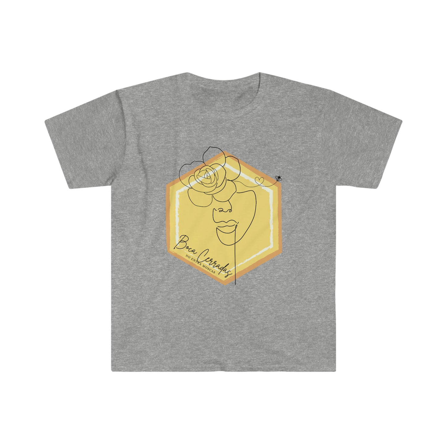 Closed Mouths Latina Lingo Unisex Softstyle T-Shirt