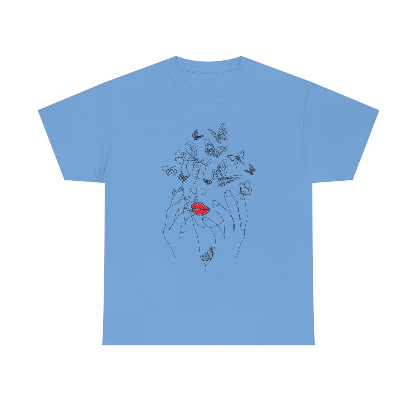 Many things on my mind - Butterfly Collection Unisex Heavy Cotton Tee