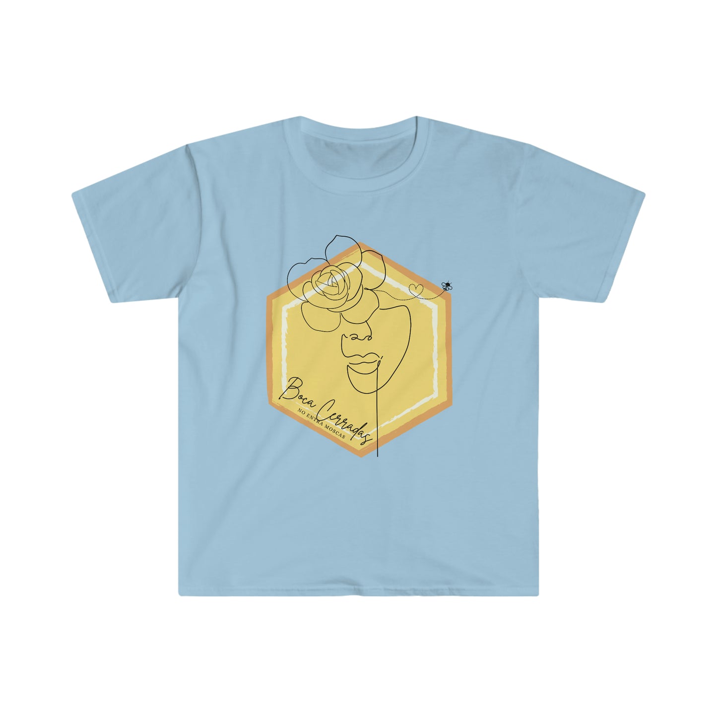 Closed Mouths Latina Lingo Unisex Softstyle T-Shirt
