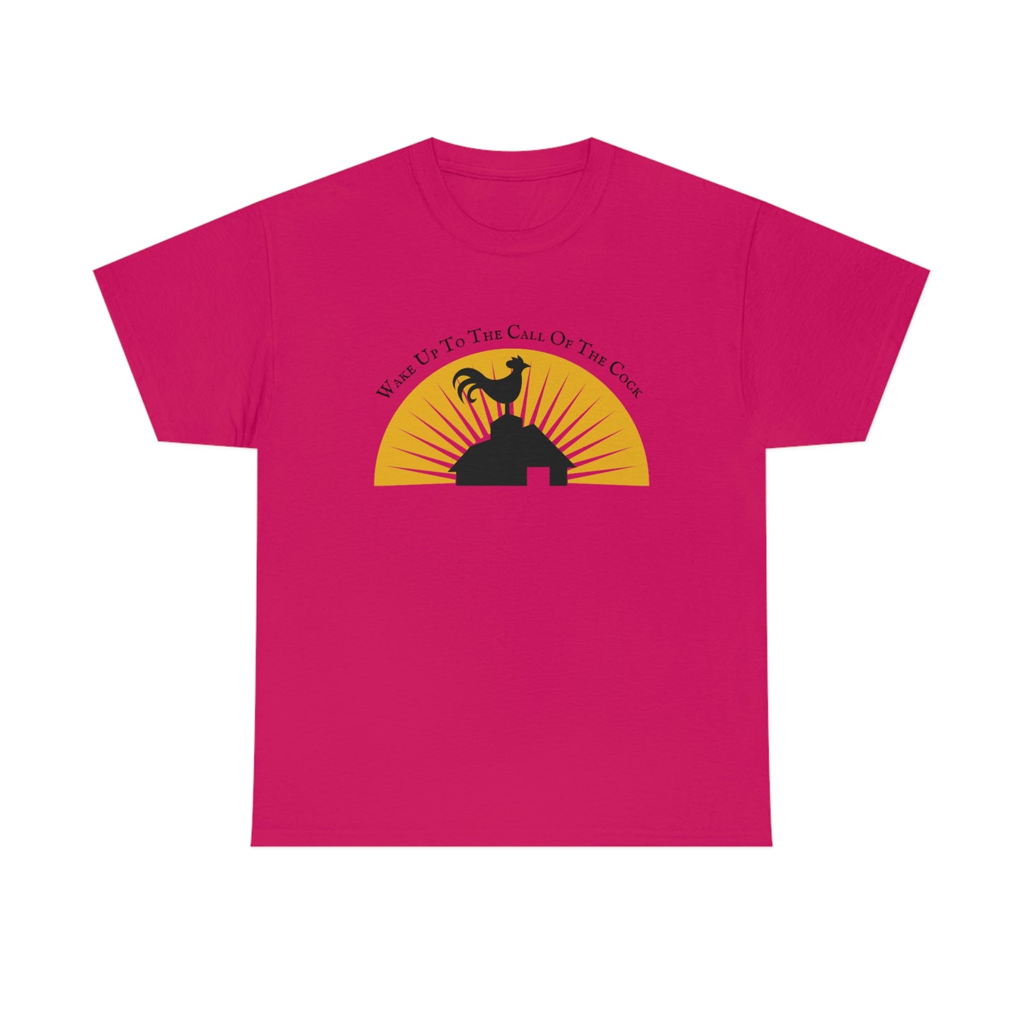 Morning Cock Unisex Heavy Cotton Tee