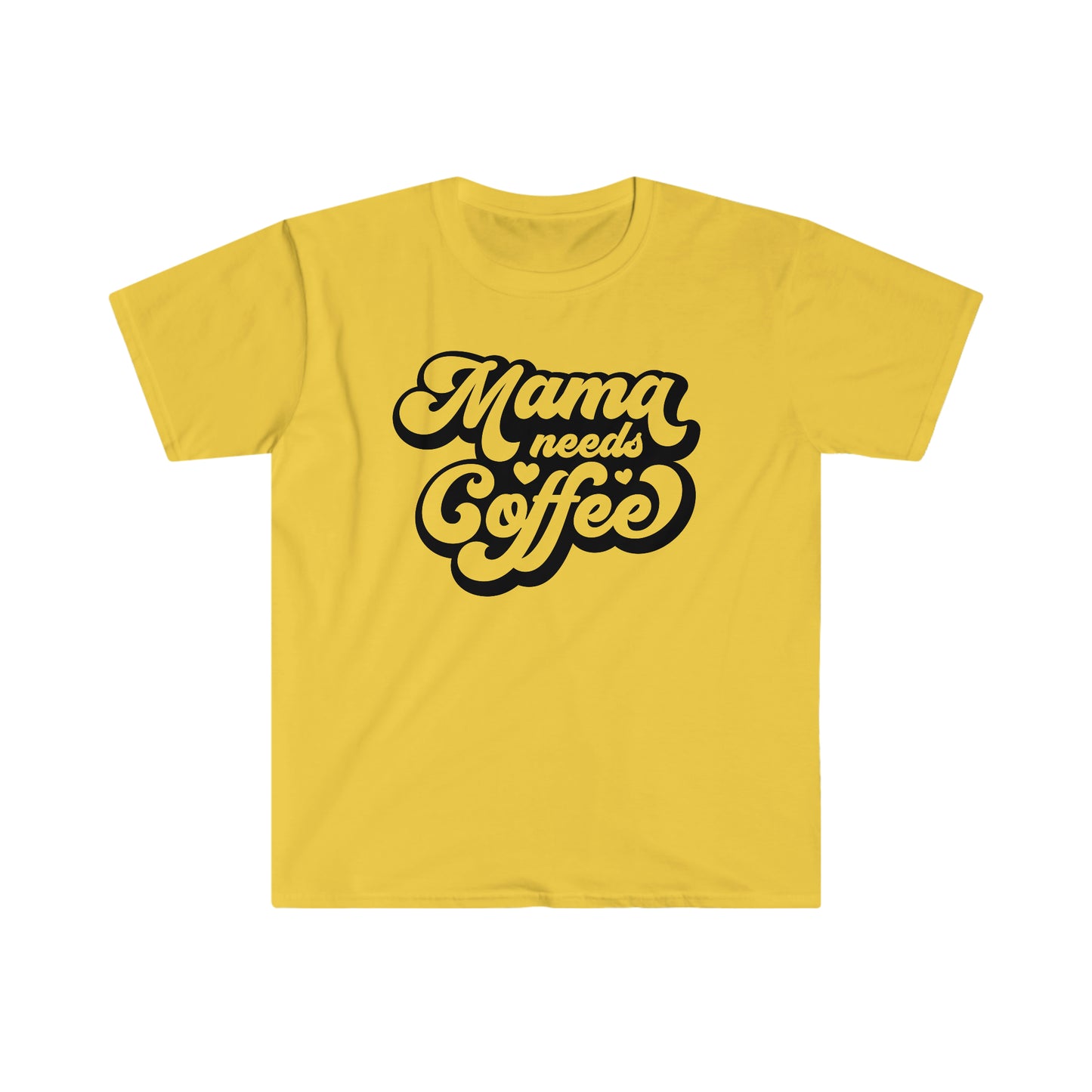 Momma needs Coffee Unisex Softstyle T-Shirt