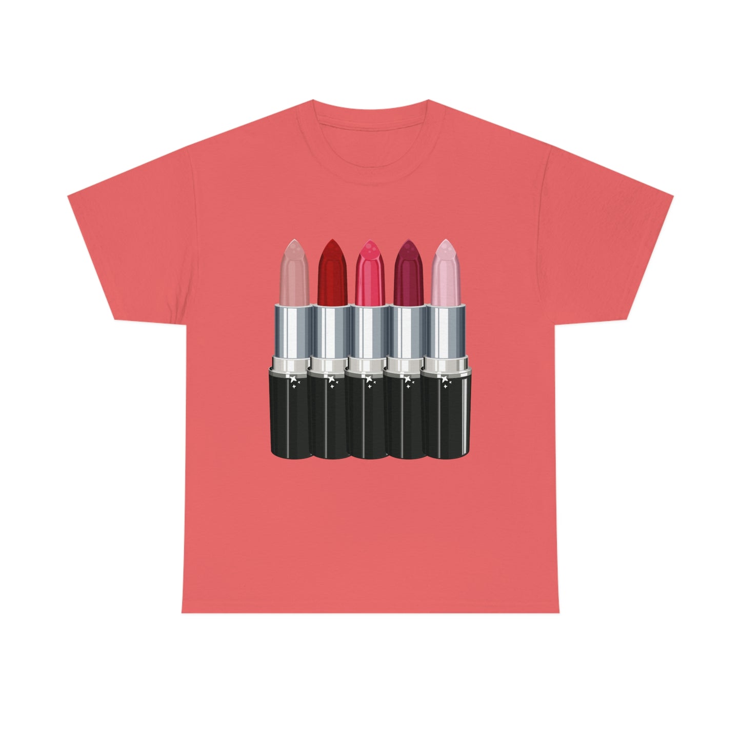 Lipstick Beauty Unisex Heavy Cotton Tee