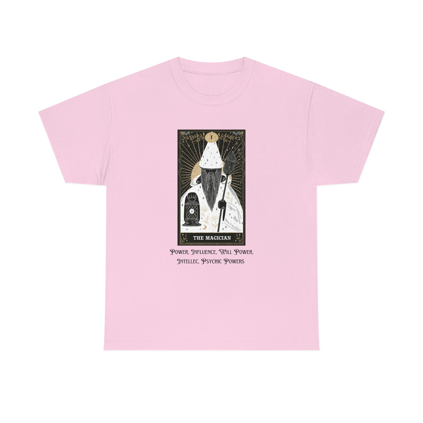 The Magician Tarot Card Unisex Heavy Cotton Tee