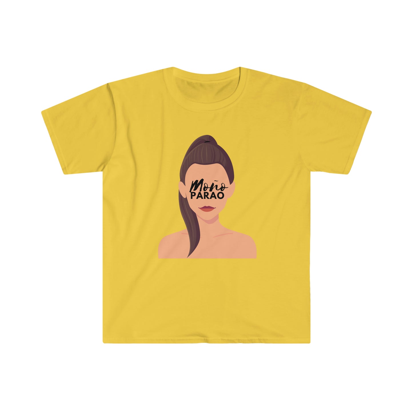 Moño Parao Latina Lingo Unisex Softstyle T-Shirt