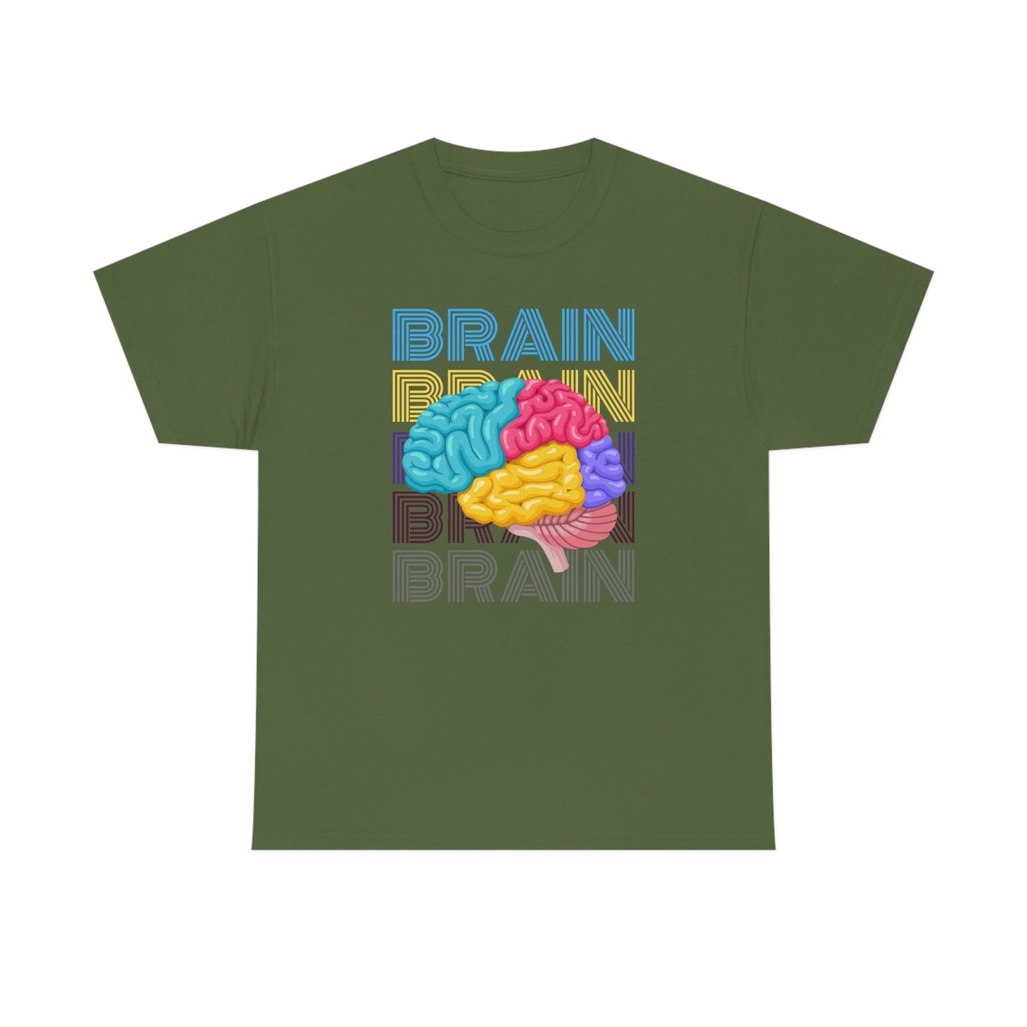 80’s Brain Games Unisex Heavy Cotton Tee