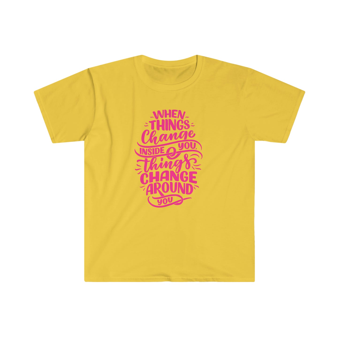 Change for Self Love Unisex Softstyle T-Shirt