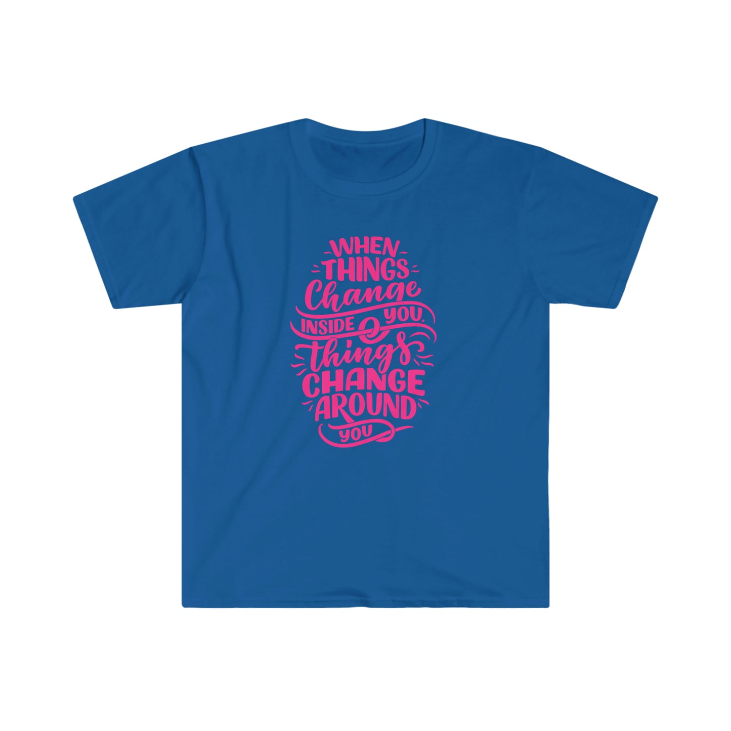 Change for Self Love Unisex Softstyle T-Shirt